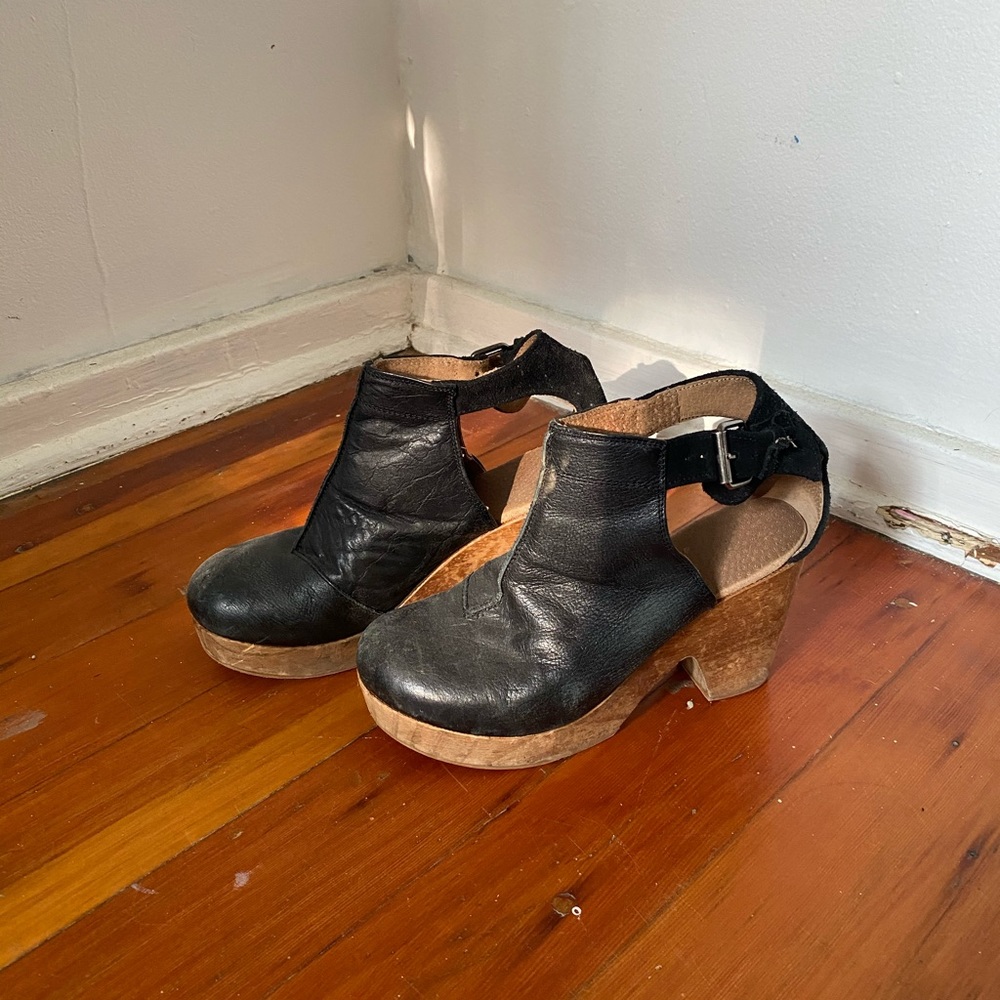 Free People Clog Wedges